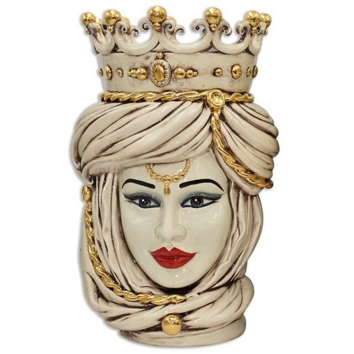 Testa moro ceramica - di,