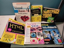 STOCK N.6 LIBRI INFORMATICA - PHOTOSHOP - VISUAL BASIC - EXCEL - HTML