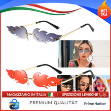 2 Paia Occhiali da Sole Fiamme