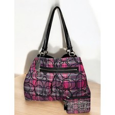 Coach F15480 Poppy Tartan