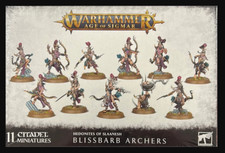 Warhammer AoS Edoniti di Slaanesh Blissbarb Arcieri NUOVO SENZA SCATOLA