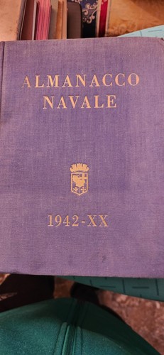 Libro antico almanacco - libro, navale