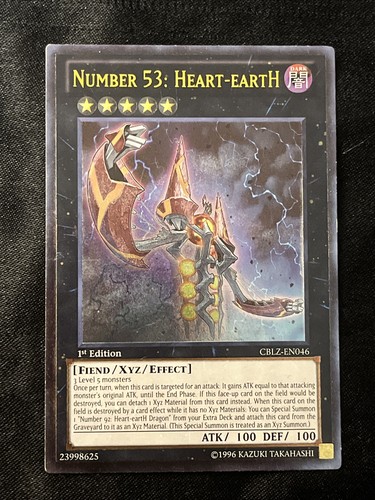 Yugioh number heart earth - yugioh,