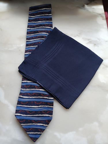 Cravatta uomo vintage pura