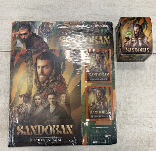 Sandokan album 10 figurine - album, +