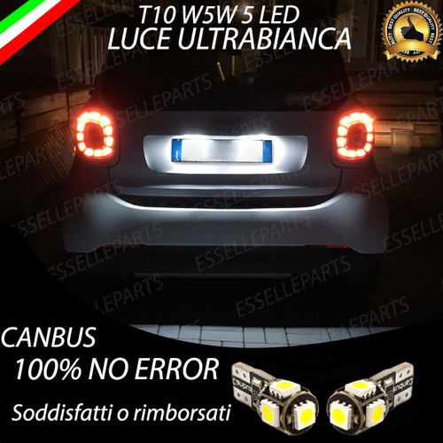 Coppia luci targa led smart - luci,