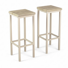 Set 2 SGABELLI Bar Alti 78 cm