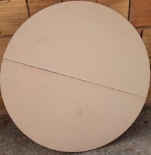 tavolo rotondo in legno bianco allungabile Ritiro in zona 115(+35)xh75(+3)×122