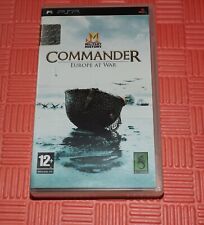 Commander Europe at War gioco per console portatile Sony Psp