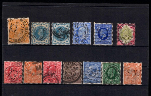 Inghilterra lotto perfins - inghilterra,