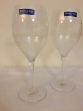 Villeroy & Boch Linova set di N.2 bordeaux calici grandi vino rosso h.25,5 cm