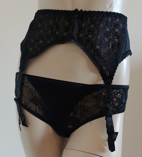 Reggicalze nero giarrettiere - reggicalze,