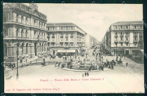 Napoli città piazza borsa - napoli,