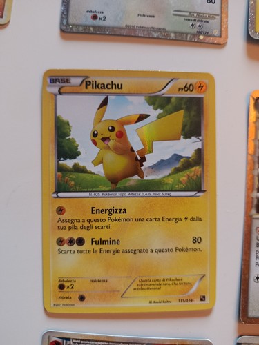 Lotto carte pokemon pikachu - carte,