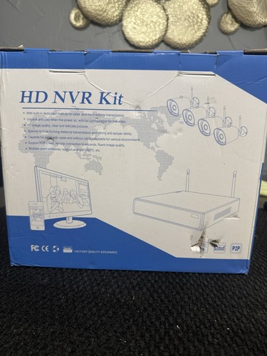 Kit nvr wireless 4ch - kit,