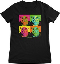 T-shirt donna Shrek pop art