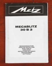 METZ MECABLITZ 30 B3 LIBRETTO