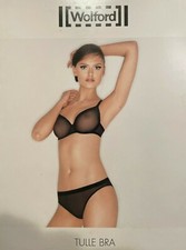 Wolford Tulle Reggiseno Taglia 85B USA: 38B Colore: Nero Style 69571 - 10