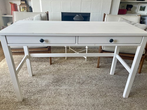 Hemnes desk with drawers - with,