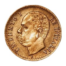 RARO 1 CENTESIMO 1897 UMBERTO I RE D'ITALIA ( 1908 ) 