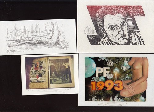 Exlibris bookplate oskar - exlibris,