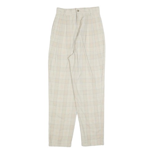 Pantaloni donna beige - donna, plaid