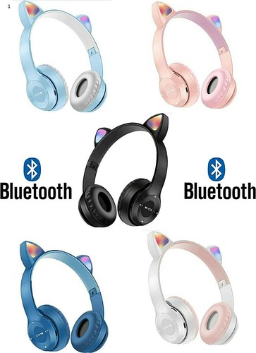Cuffie bluetooth wireless led - cuffie,