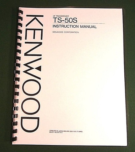 Kenwood 50s manuale di - kenwood, ts-50s