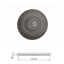 Piattello spartifiamma opaco