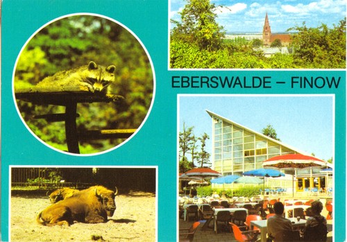 Cartolina eberswalde finow - eberswalde,