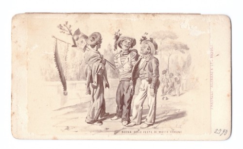 Cdv alinari napoli - alinari,