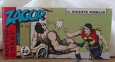 Zagor,Numero 54.    Collana Lampo.   Il Gigante Ribelle.
