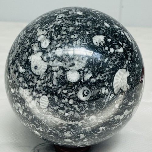 Sfera cristallo fossile - cristallo,