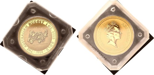 100 dollari oro - dollari, 1