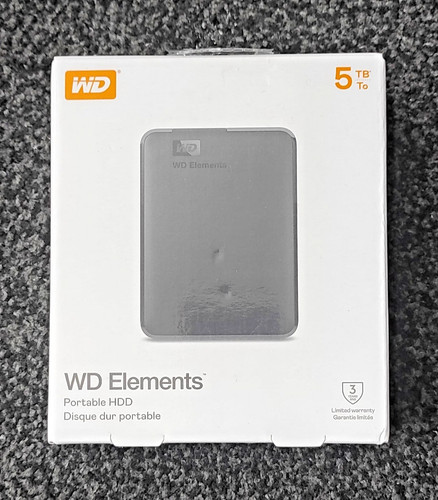 Western digital elements 5tb - western,