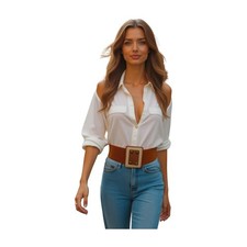 Donna Marrone Beige Largo