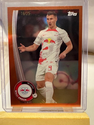 Topps leipzig willi orban - topps, rb