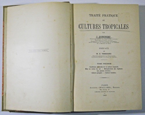 Botanica dybowski traite - botanica,