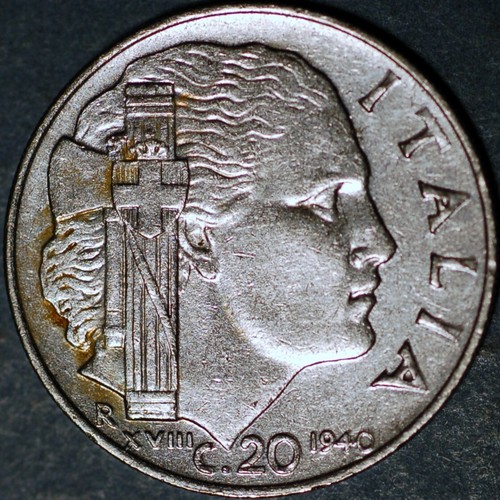 Italy centesimi 1940 75 - 20,