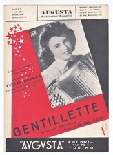 Spartito YVETTE HORNER Gentillette - Lou Logist  Fisarmonica Musette