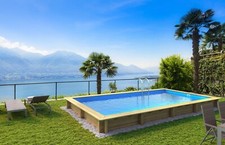 Piscina legno fuori - fuori, terra