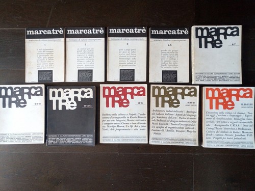 Marcatre marcatrè rivista - marcatre,