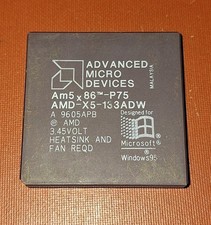 VINTAGE CPU AMD 5X86 P75 133