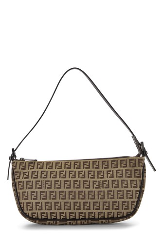Fendi brown zucchino canvas - fendi,