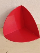 Reggilibri in ABS rosso anni