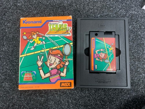 Konami tennis msx gioco a - tennis,