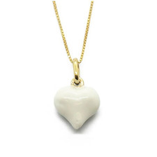 Collana Donna Cuore Bianco