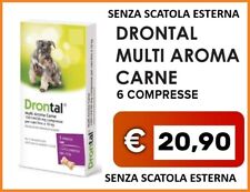 vermifugo multi aroma per cani  6 pastiglie in blister : dron tal