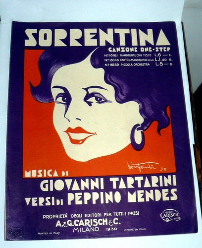 Spartito musicale sorrentina - musicale, (