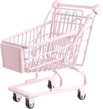 Mini Carrello Della Spesa in Metallo, Piccolo Supermercato, Carrello Della Spesa